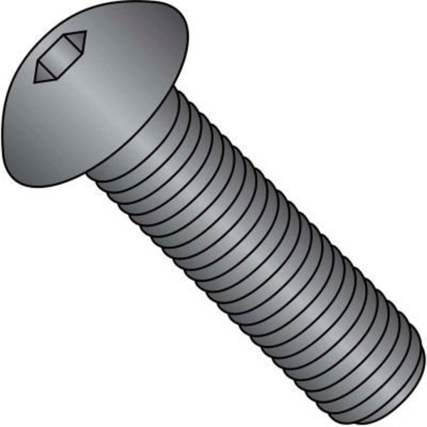 Kanebridge 1/4-20 x 5/8 Coarse Thread Button Head Socket Cap Screw - Plain - Pkg of 100 1410CSB